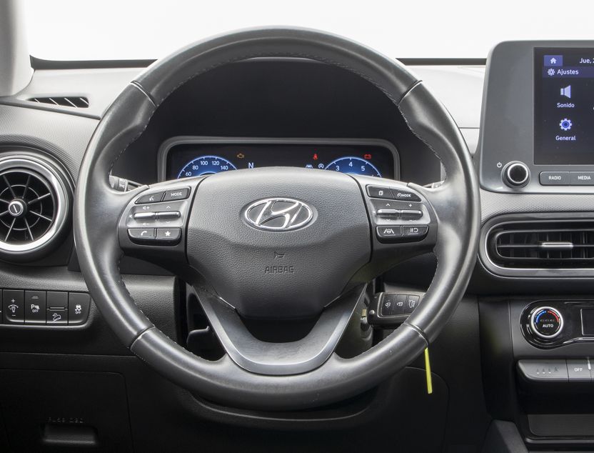 Interior de Hyundai Kona