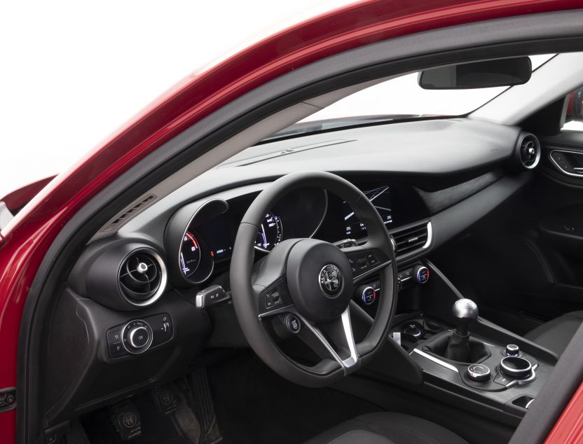 Interior de Alfa Romeo Giulia