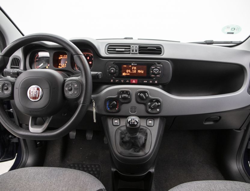 Interior de Fiat Panda