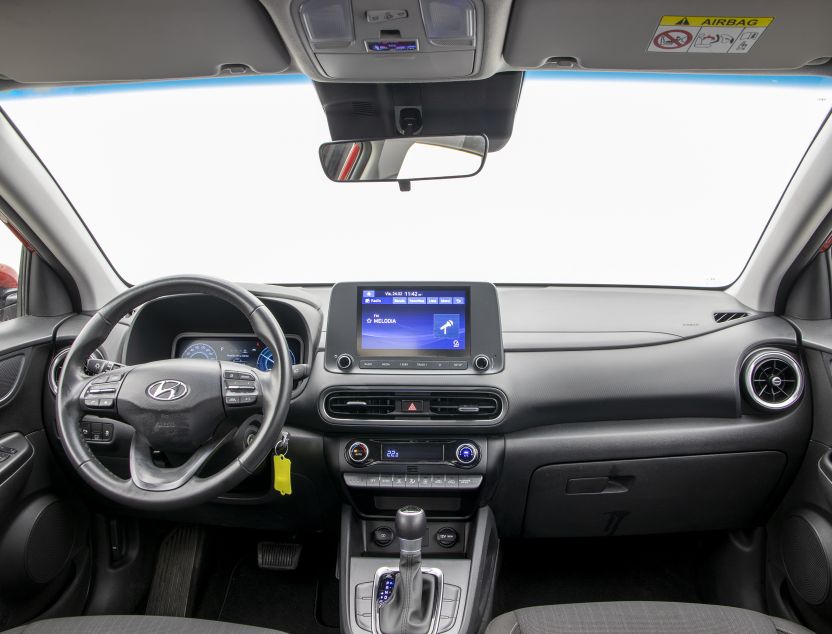 Interior de Hyundai Kona