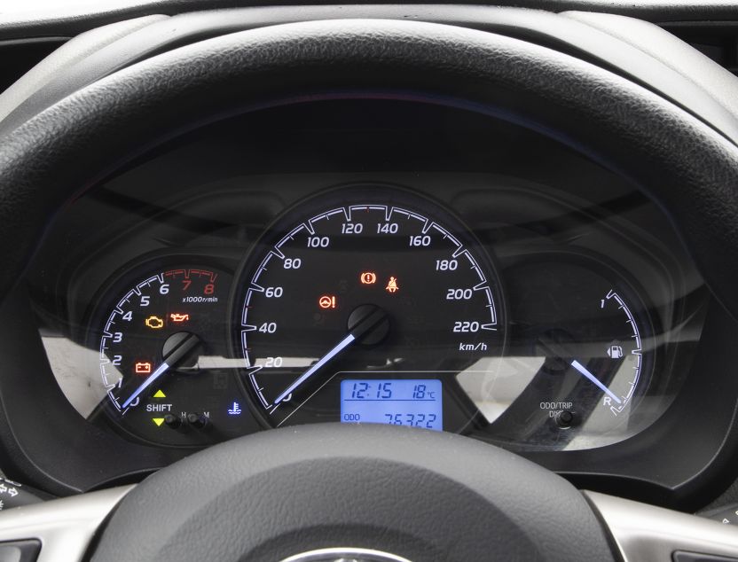 Interior de Toyota Yaris