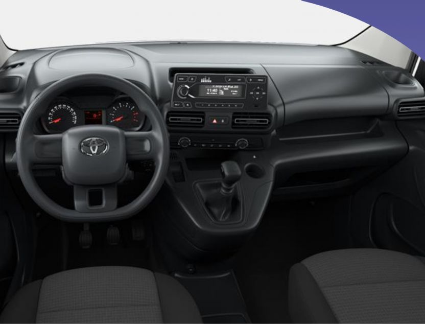 Interior de Toyota Proace