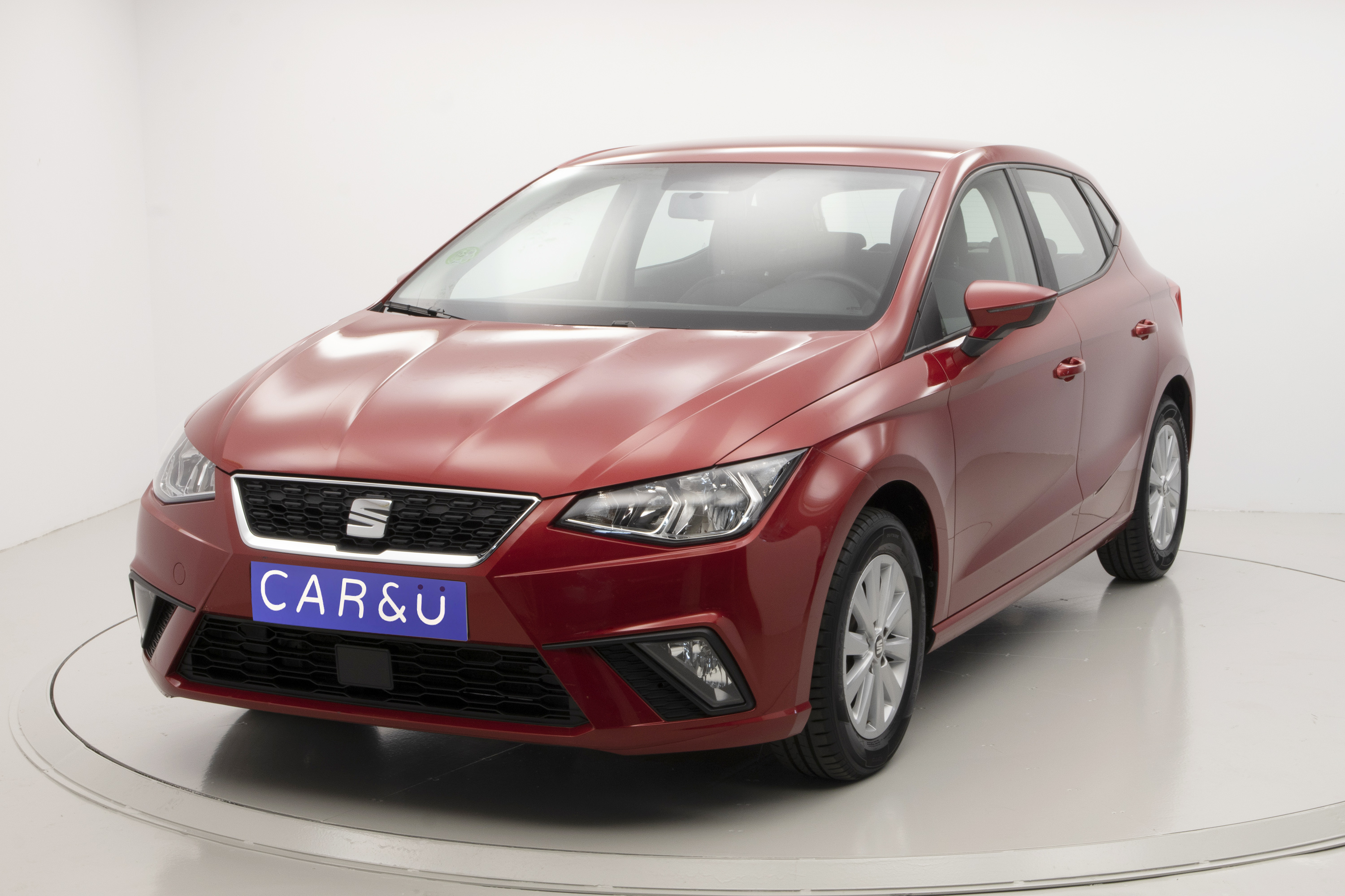 seat ibiza 2018 rouge - intérieur ibiza