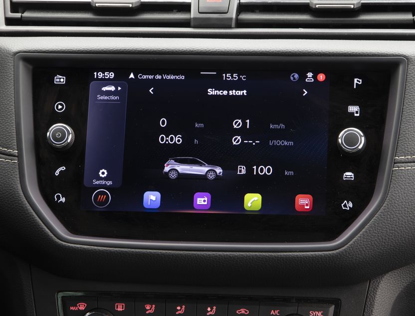 Interior de Seat Arona