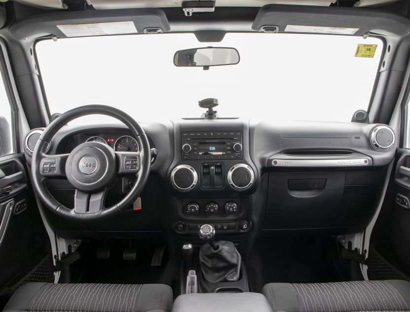 Interior de Jeep Wrangler