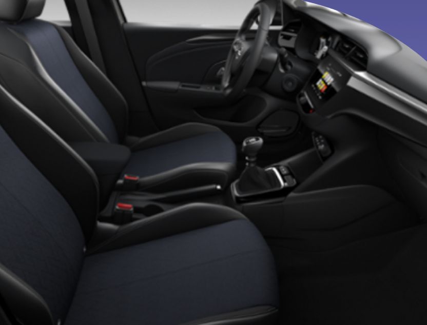 Interior de Opel Corsa