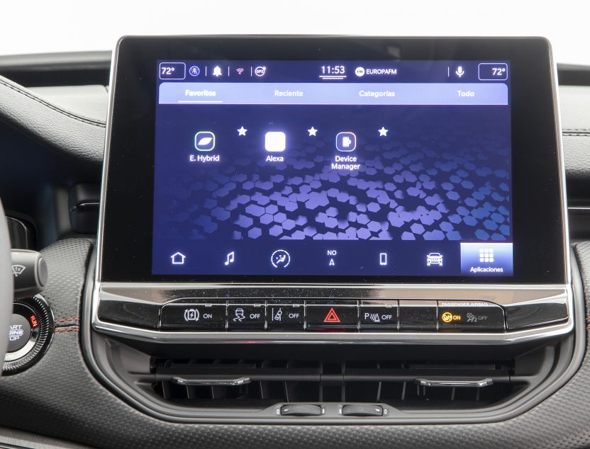 Interior de Jeep Compass