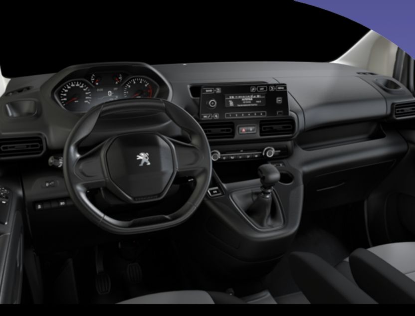 Interior de Peugeot Partner