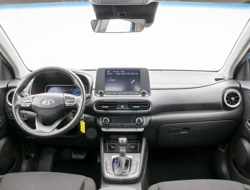 Interior de Hyundai Kona