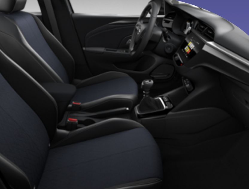 Interior de Opel Corsa