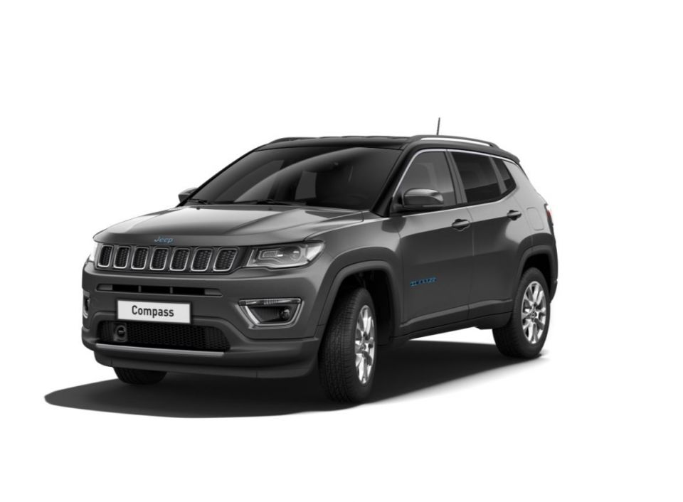 Comprar Jeep Compass Gris granito Automático Híbrido enchufable 2020