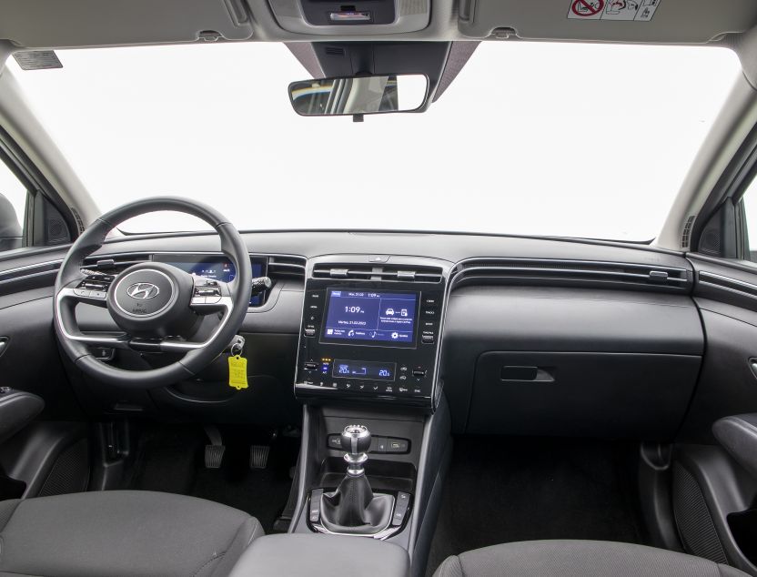 Interior de Hyundai Tucson